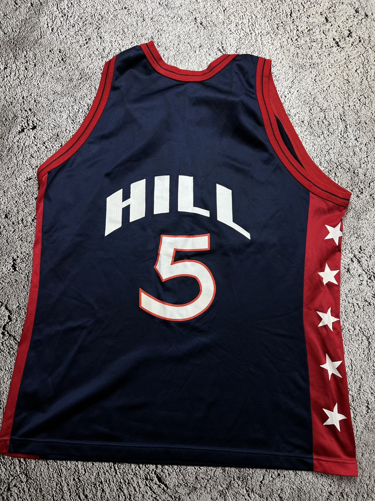 Champion VTG 90’s USA basketball Grant Hill champion jersey olympics Size US L / EU 52-54 / 3 - 8 Thumbnail