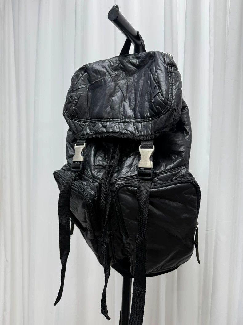 Yohji Yamamoto Yohji Yamamoto Yohji Yamamoto Nylon Backpack Size ONE SIZE - 2 Thumbnail