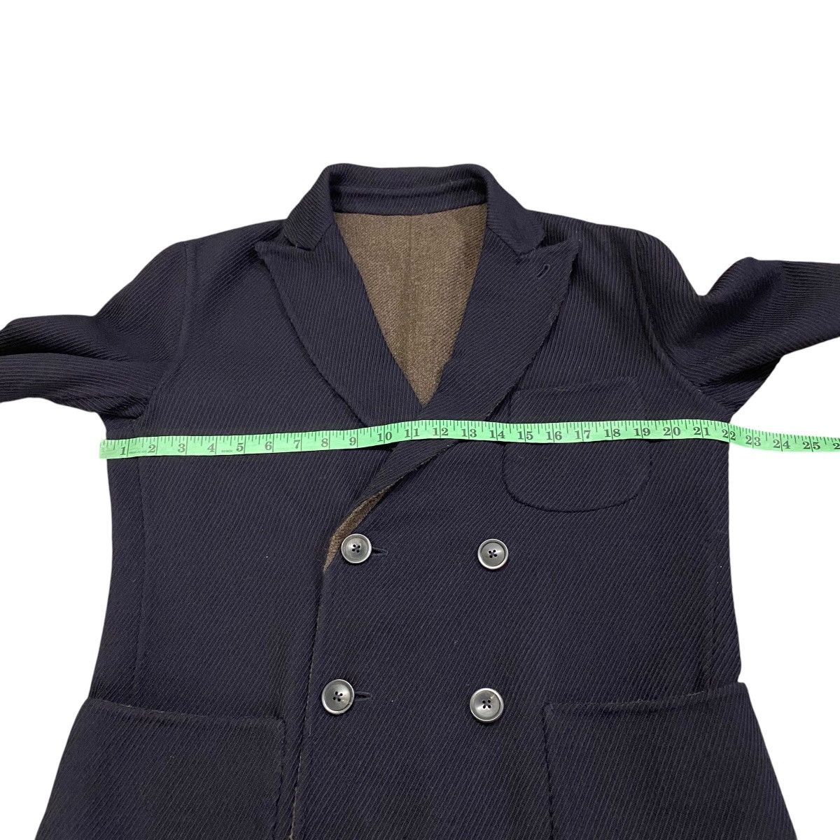 Lardini Lardini Long Jacket Double Breasted Reversible Size US M / EU 48-50 / 2 - 14 Thumbnail