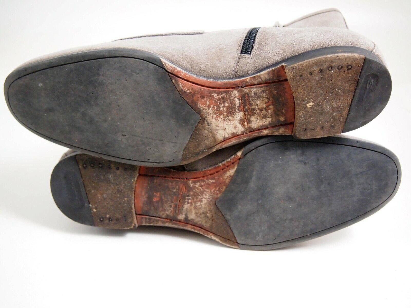 Santoni Santoni Double Monk Boots Gray Suede Mens US 8.5 EU 41.5 Size US 8.5 / EU 41-42 - 9 Thumbnail