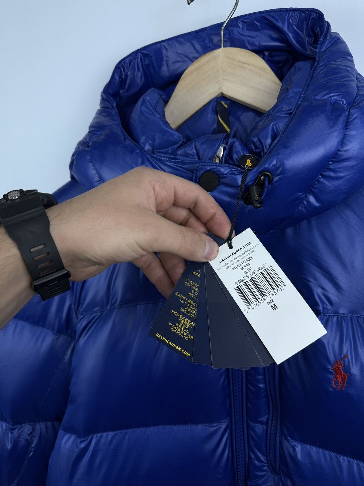 Polo Ralph Lauren 🇺🇸❗️NEW Ralph Lauren Hooded Down Puffer Glossy El Cap Jacket Size US M / EU 48-50 / 2 - 11 Thumbnail