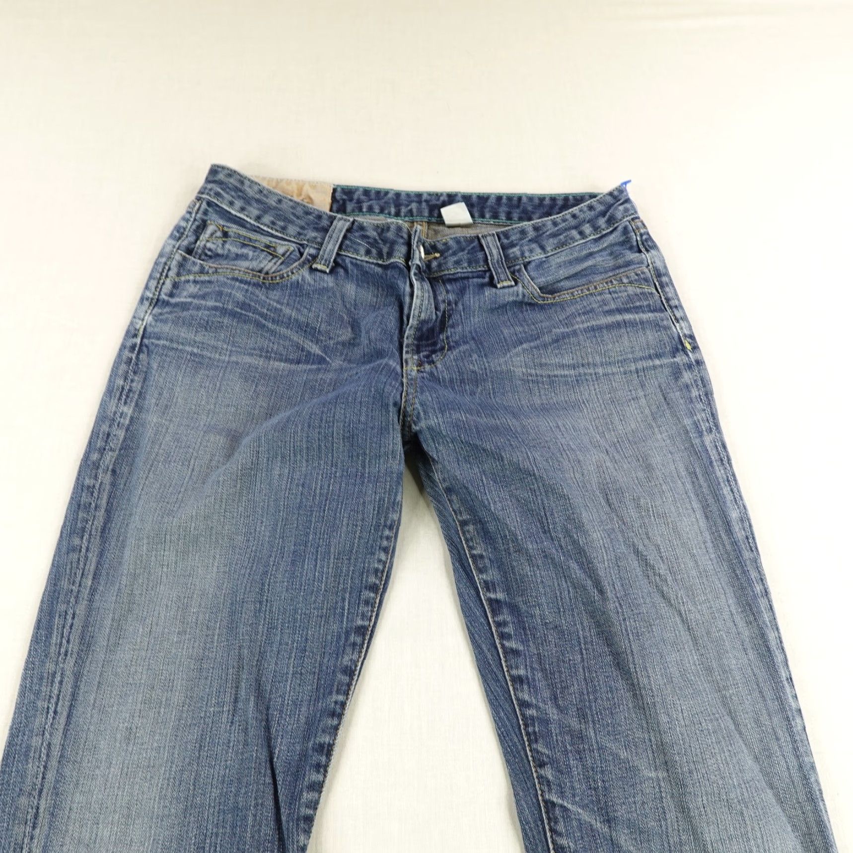 Vintage VINTAGE Loomstate Jeans Womens 30 Blue Denim Bootcut Organic Cotton Made in USA Size US 30 / EU 46 - 2 Thumbnail