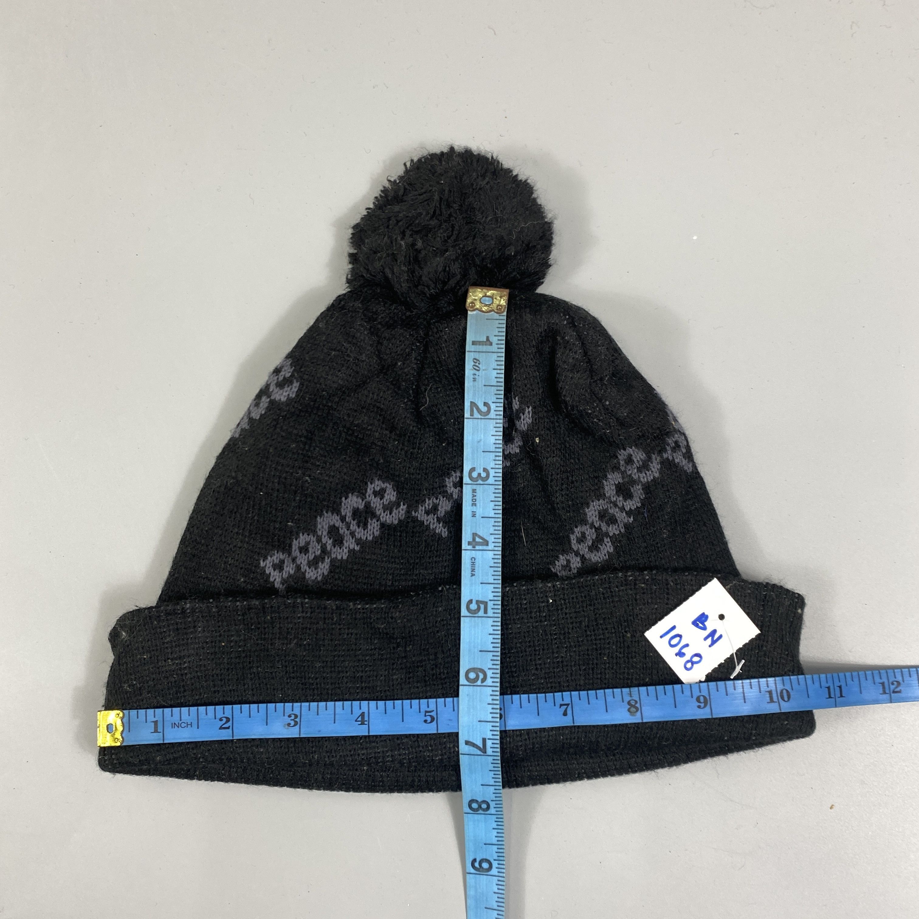 Japanese Brand Peace Snow Cap Beanie Hat -BN1068 Size ONE SIZE - 5 Thumbnail