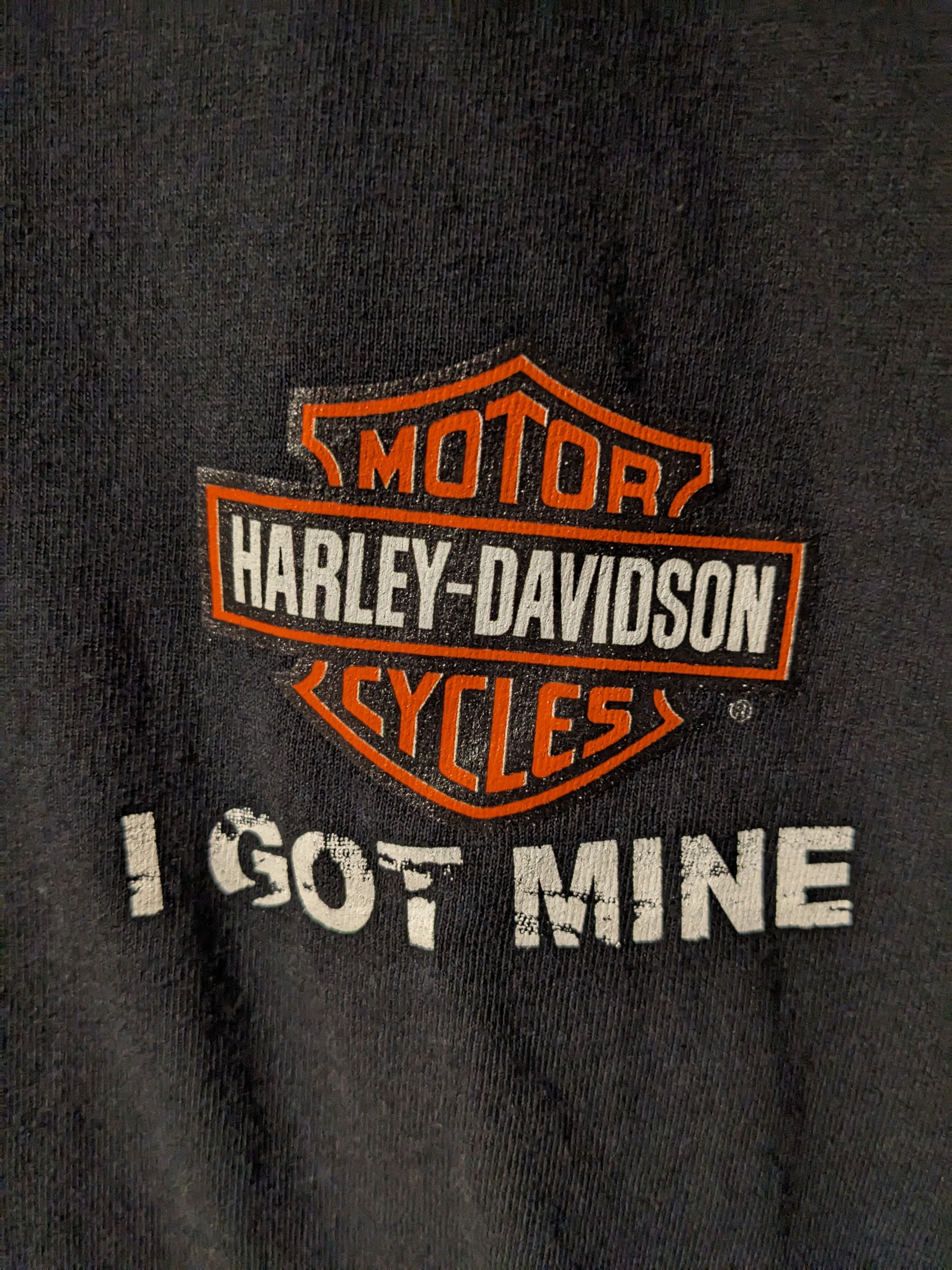 Gildan × Harley Davidson Harley Davidson Motorcycle Horsepower I Got Mine T-Shirt Size US L / EU 52-54 / 3 - 4 Thumbnail