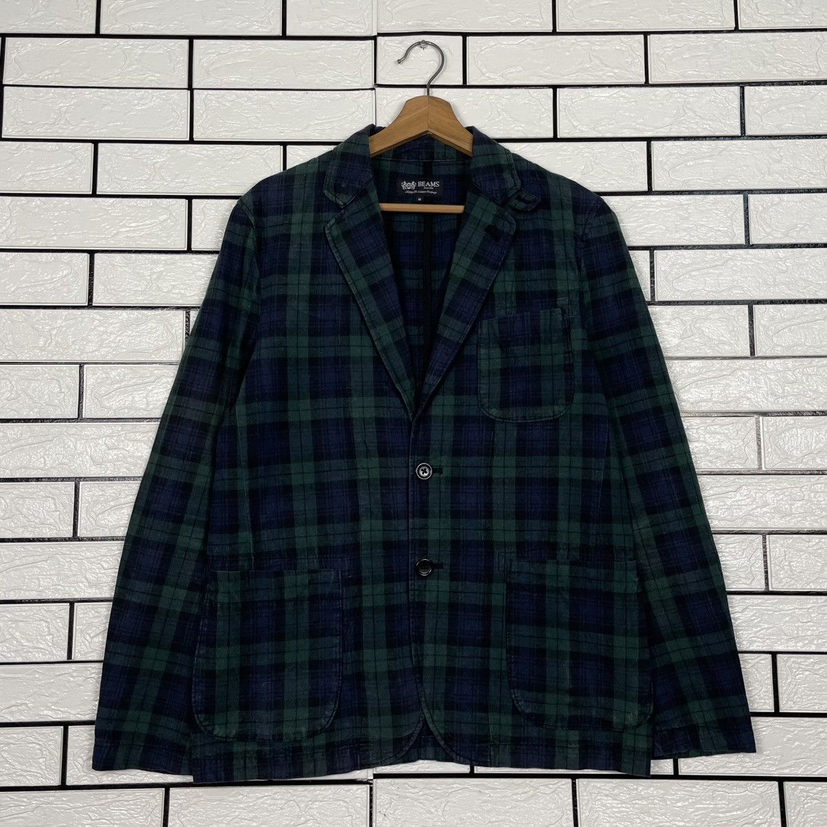 Beams Japan Beams Tartan Casual Jacket Size US M / EU 48-50 / 2 - 1 Thumbnail