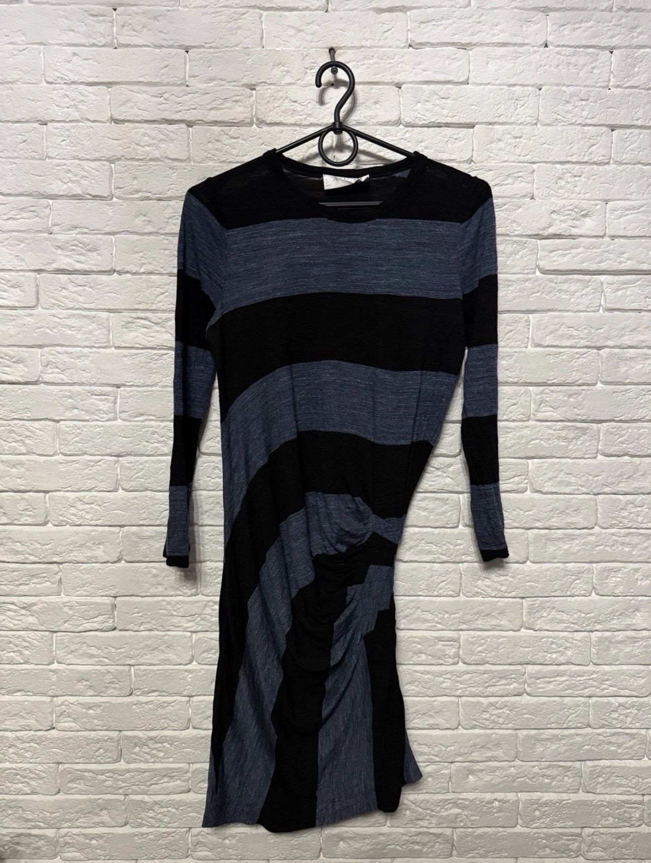 A.L.C. A.L.C. Asymetric Striped Avant Garde Dress Long Sleeve USA Size S / US 4 / IT 40 - 1 Thumbnail