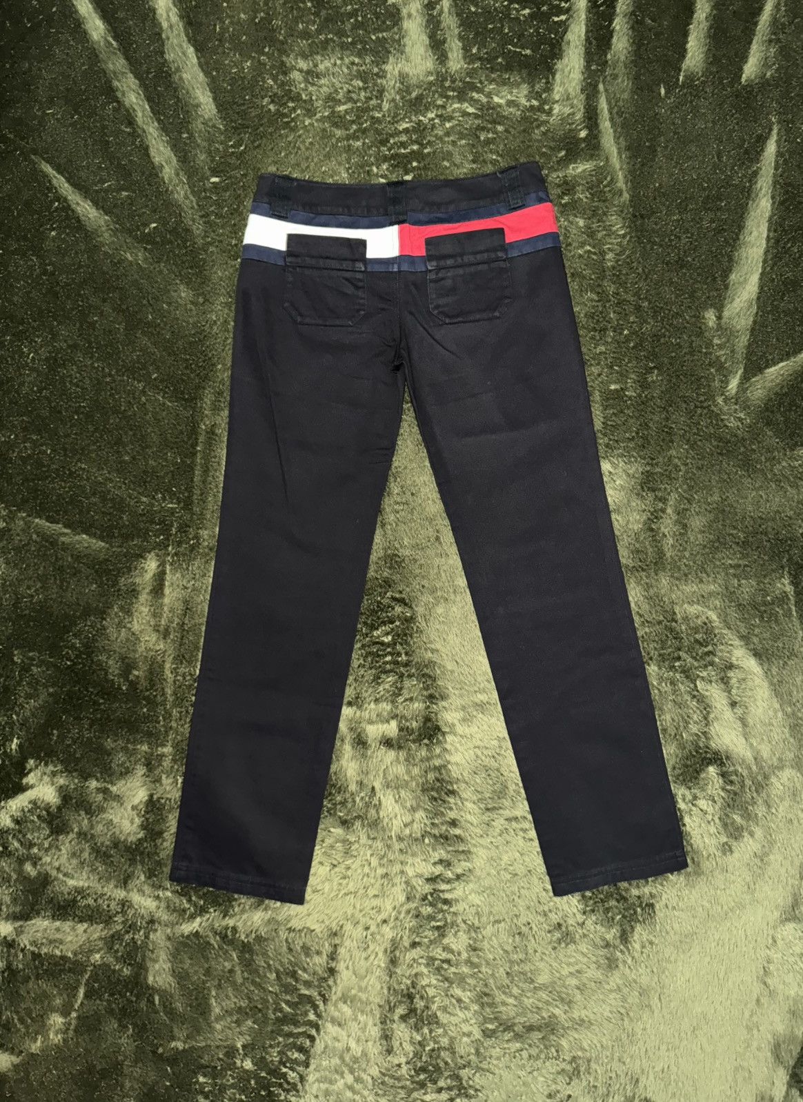 Tommy Hilfiger [M] Tommy girls japan panel detail cotton pants black Size 30" / US 8 / IT 44 - 8 Thumbnail