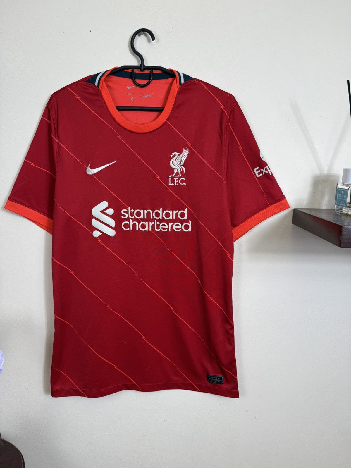 Nike Nike Liverpool Jersey 2021-22 #6 Thiago Home Kit Soccer L Size US L / EU 52-54 / 3 - 4 Thumbnail