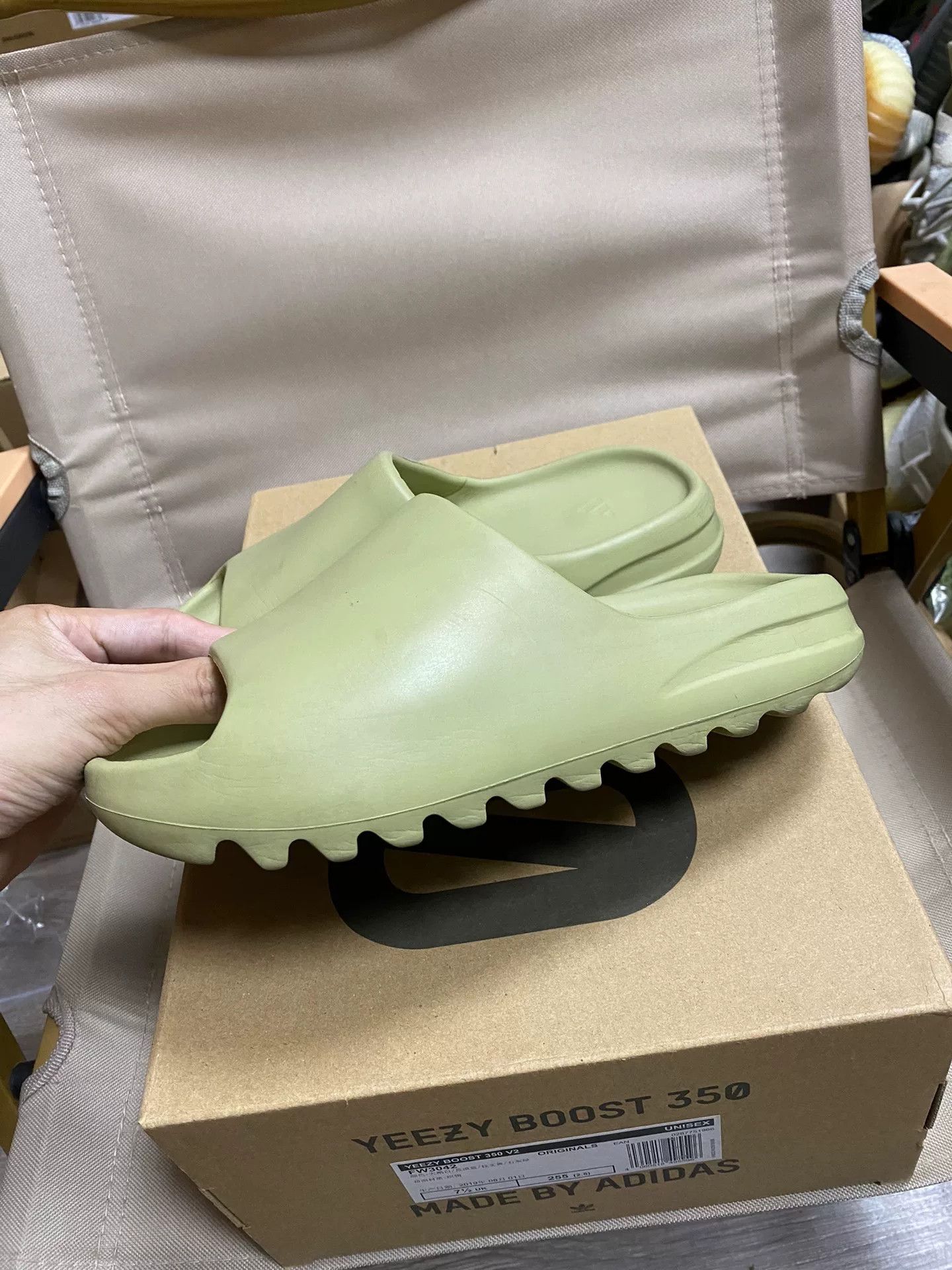 Yeezy Yeezy Green Lowtop Sneakers 38 Men Size US 6 / EU 39 - 1 Thumbnail