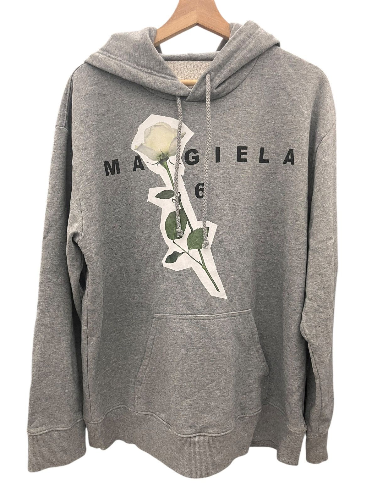 Maison Margiela Unworn Maison Margiela Flower Printed Hoodie Sweater Size US S / EU 44-46 / 1 - 1 Thumbnail