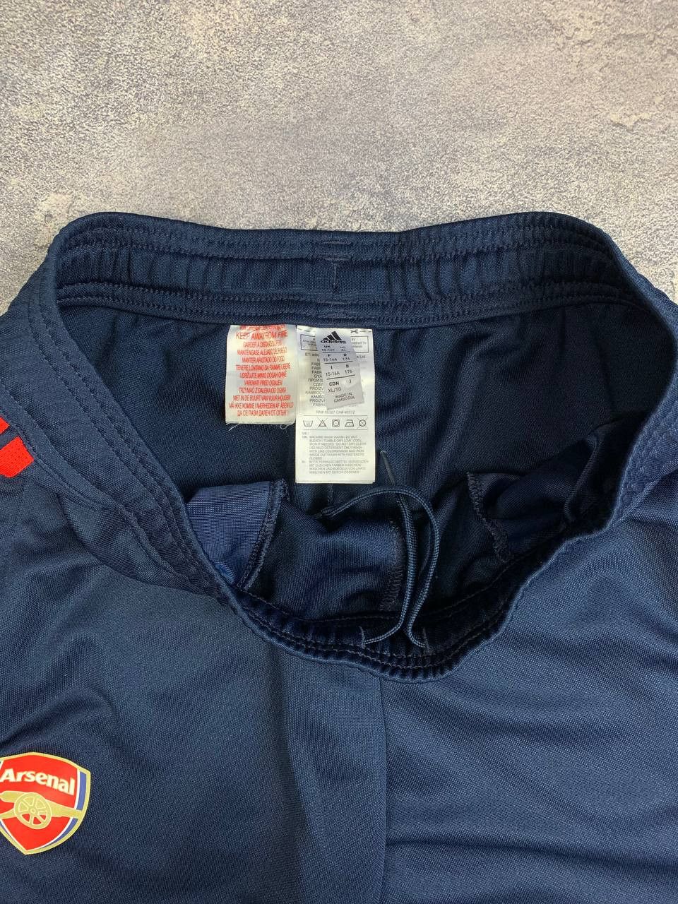 Adidas Adidas Arsenal Track Pants Blue Size XL Youth 15–16Y Size US 32 / EU 48 - 9 Thumbnail