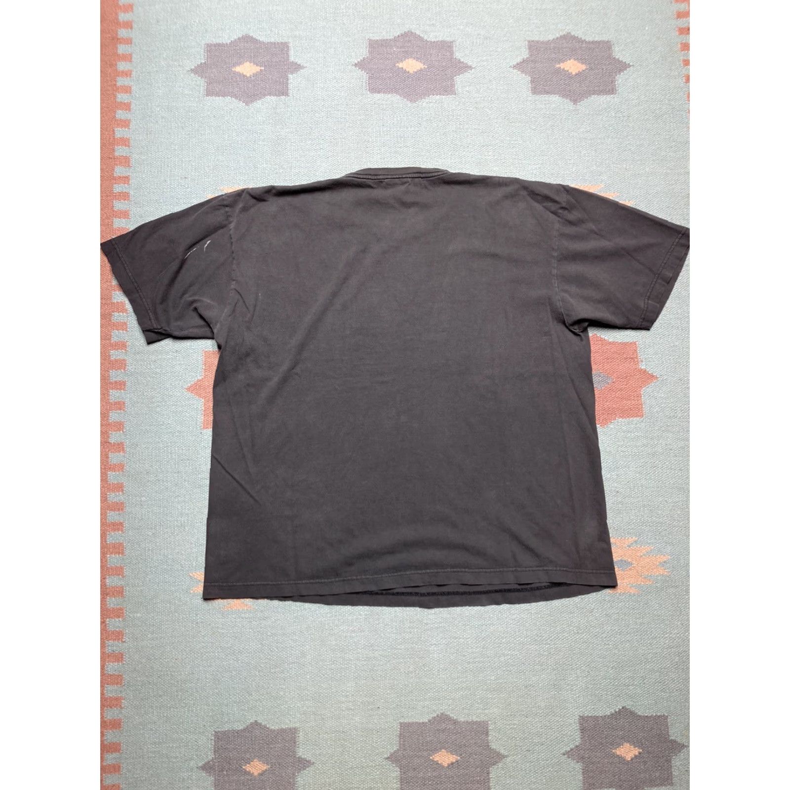 Tommy Hilfiger VINTAGE Tommy Hilfiger T-Shirt Men XL 100% Cotton Gray/Black Faded Size US XL / EU 56 / 4 - 6 Thumbnail