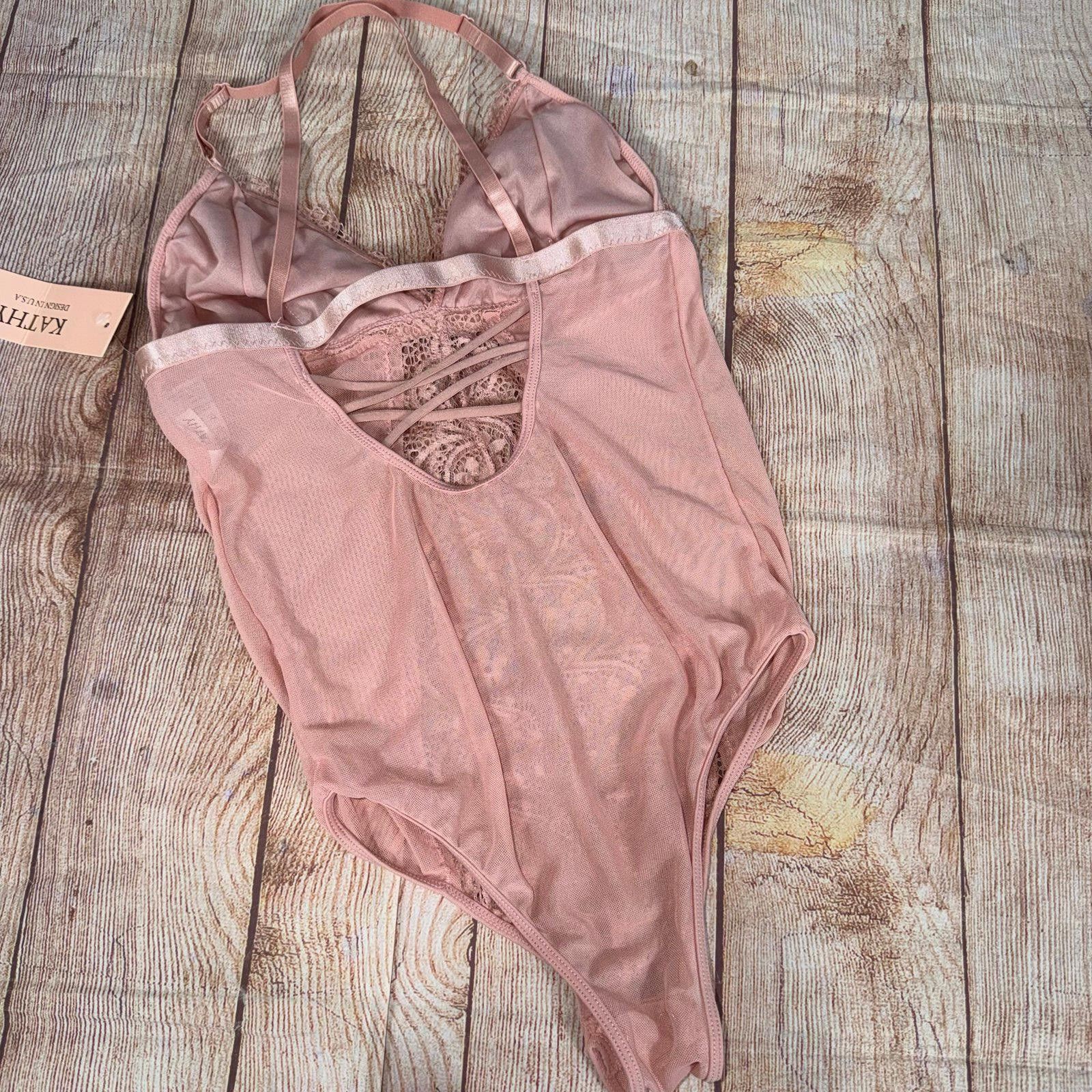 Other Kathy Medium/Large Lingerie Bodysuit NWT Size ONE SIZE - 7 Thumbnail