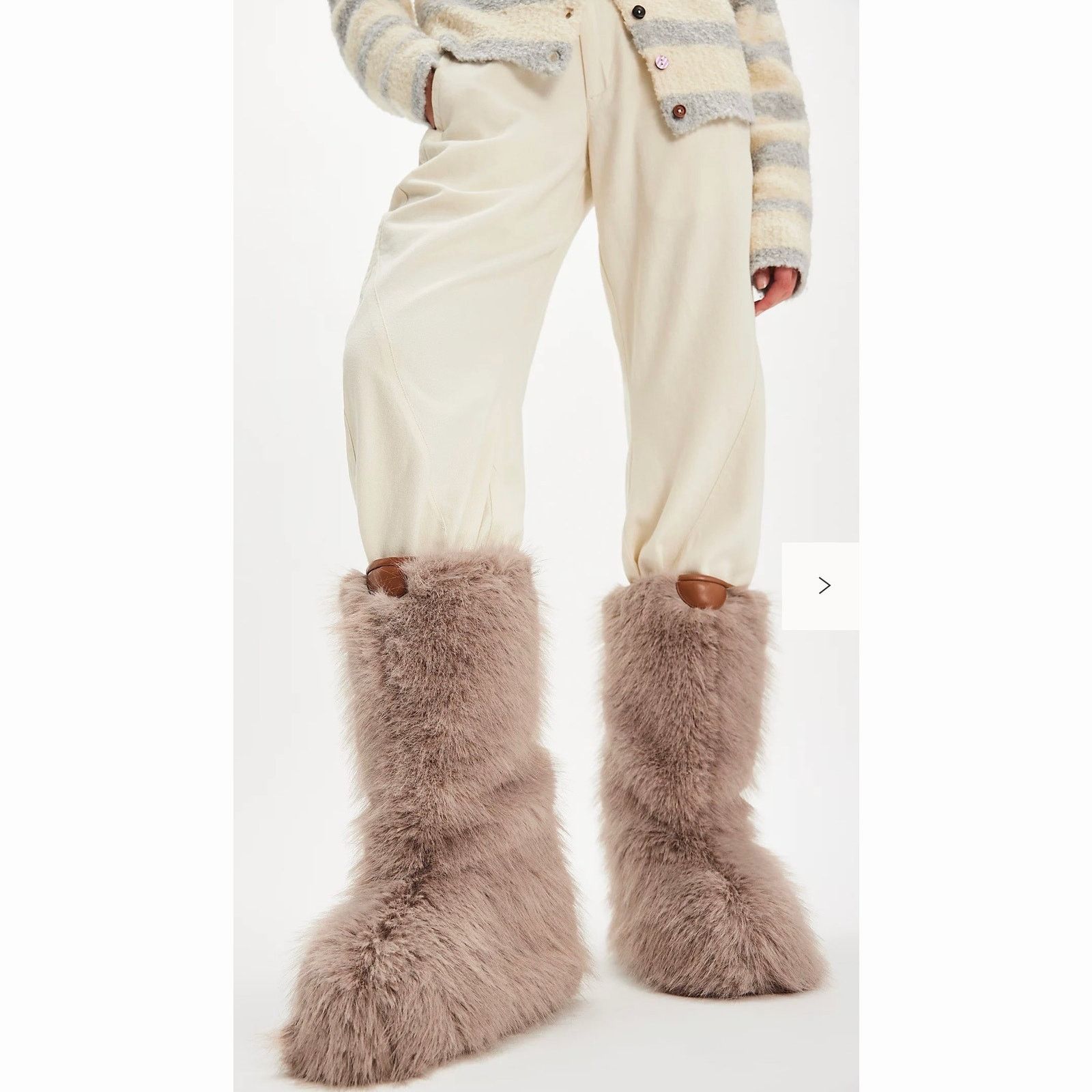 Free People Free People Wild Thing Mid Boots Cashmere size 8 Size US 8 / IT 38 - 6 Thumbnail