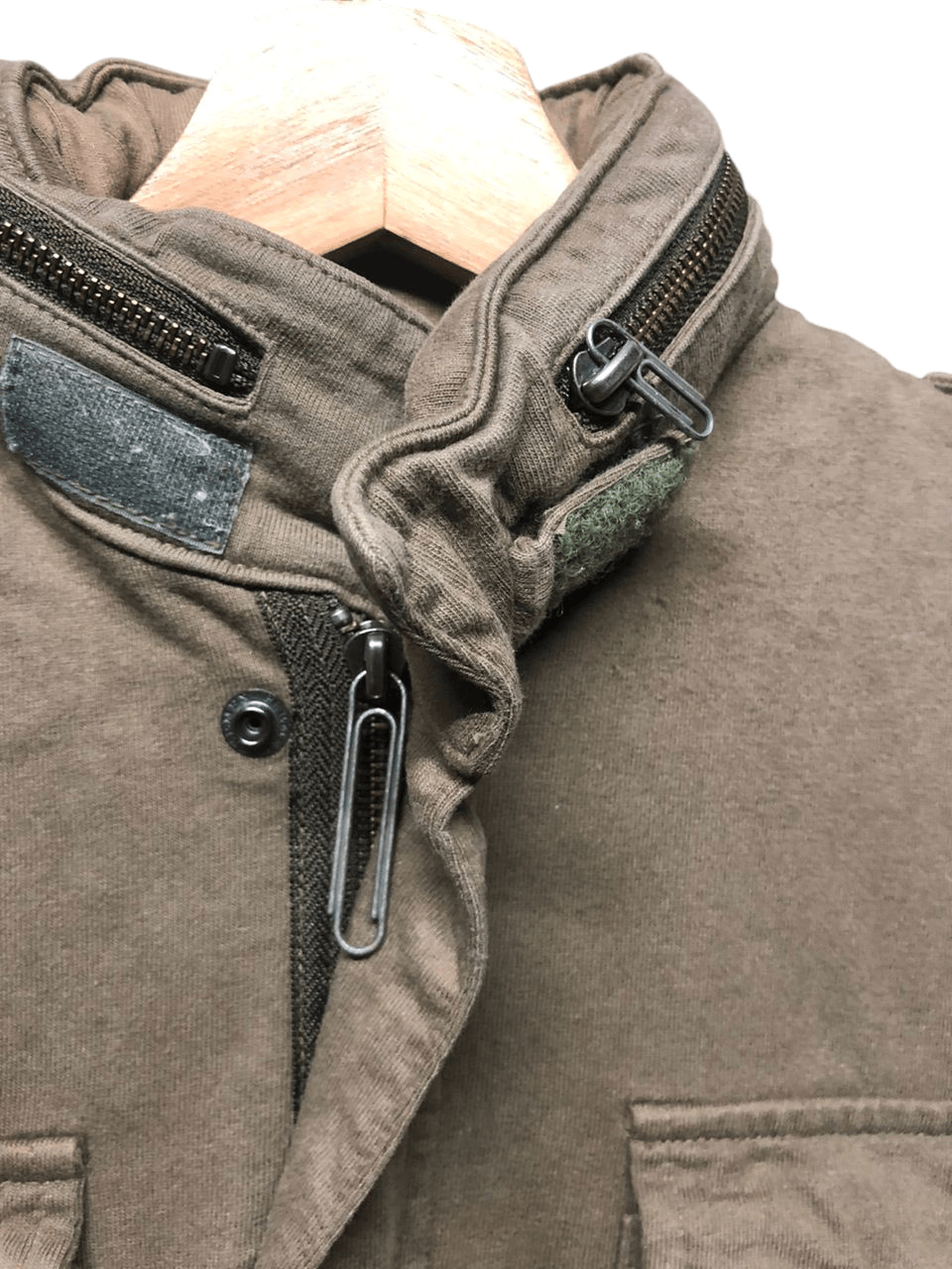 Davit Meursault Japan Davit Meursault Military Style Field Jacket Hidden Hoodie Size US M / EU 48-50 / 2 - 6 Thumbnail