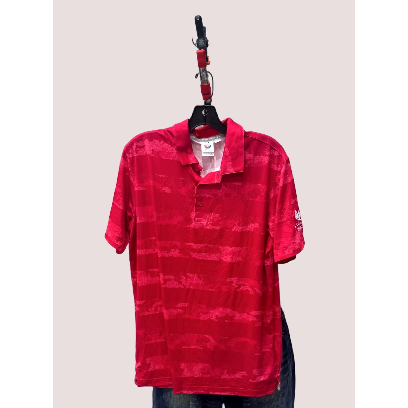 Puma Puma Volition America Reddish Paisley Golf POLO SHIRT Medium M Mens Size US M / EU 48-50 / 2 - 1 Thumbnail
