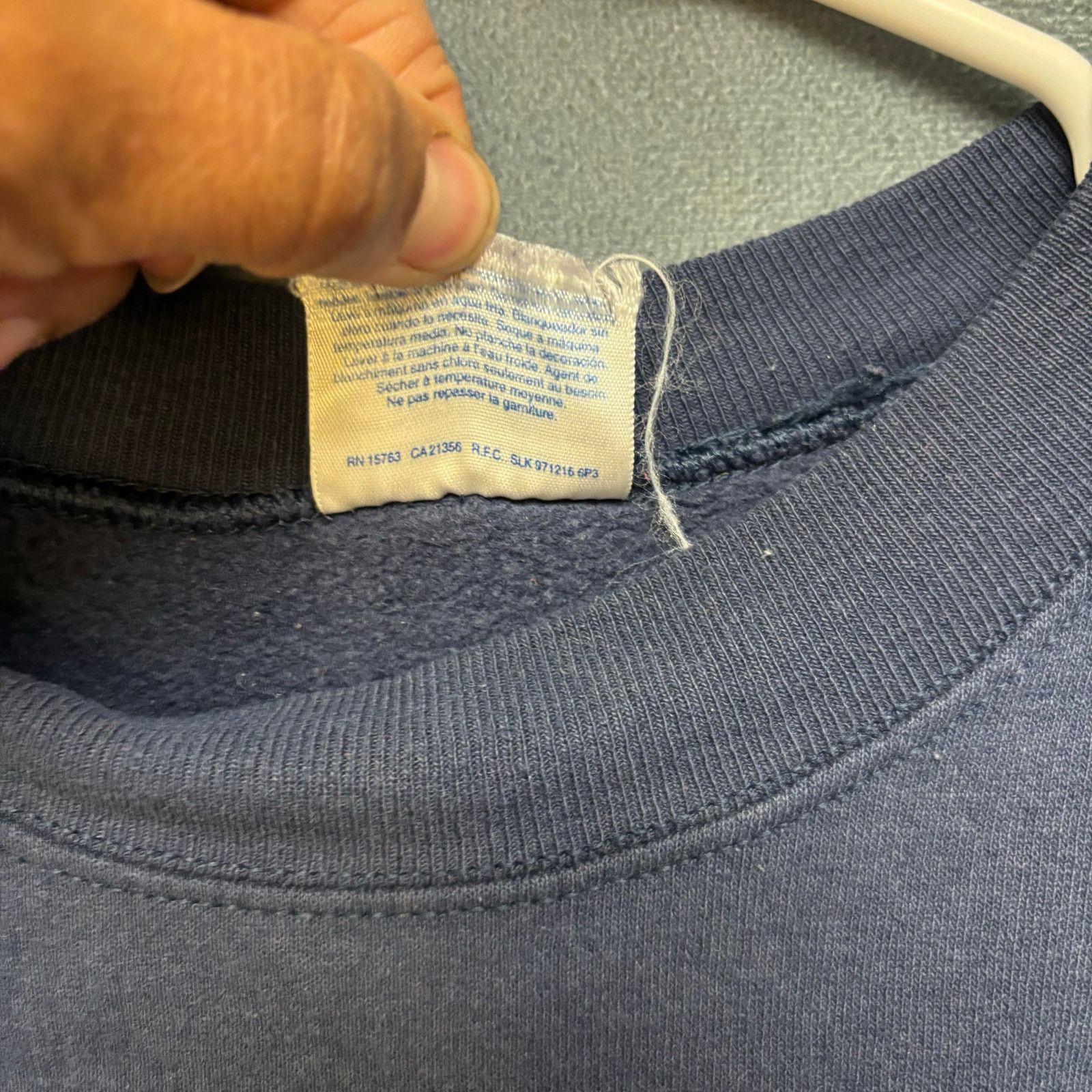 Hanes Vintage Hanes PG&E Crewneck Sweatshirt Mens XL Comfort Blend Size US XL / EU 56 / 4 - 11 Thumbnail