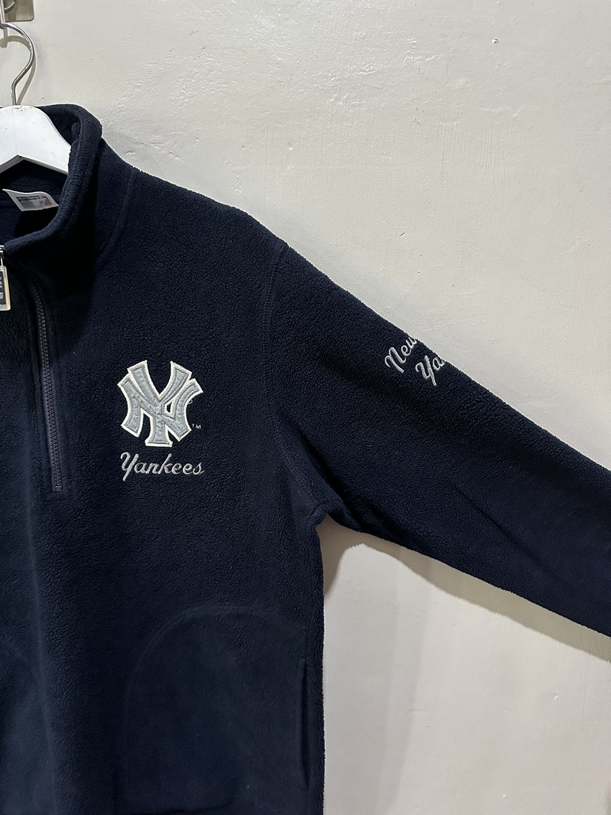 Other NY Yankees x Sweatshirt Half Zipper Size US XL / EU 56 / 4 - 3 Thumbnail