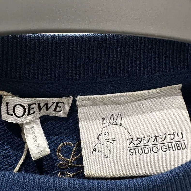 Loewe Loewe Co-branded Cartoon Print Long Sleeve Sweatshirt Size XS / US 0-2 / IT 36-38 - 3 Thumbnail