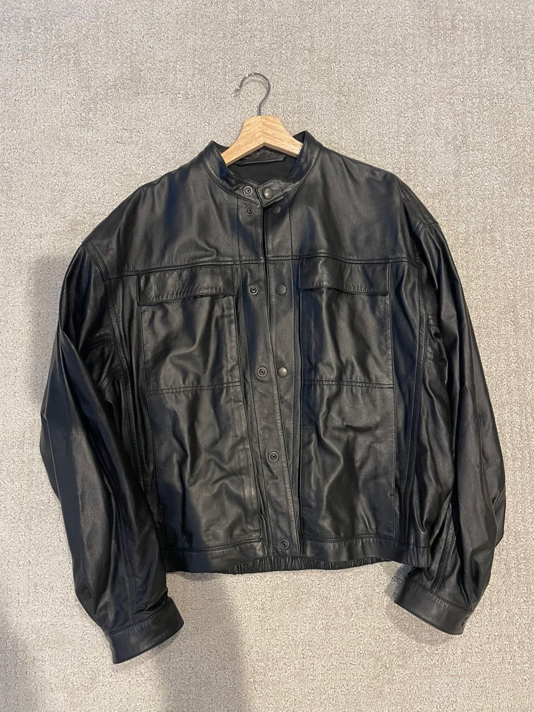 LEMAIRE 25ss SOFT BOXY LEATHER BLOUSON LEMAIRE 25ss SOFT BOXY