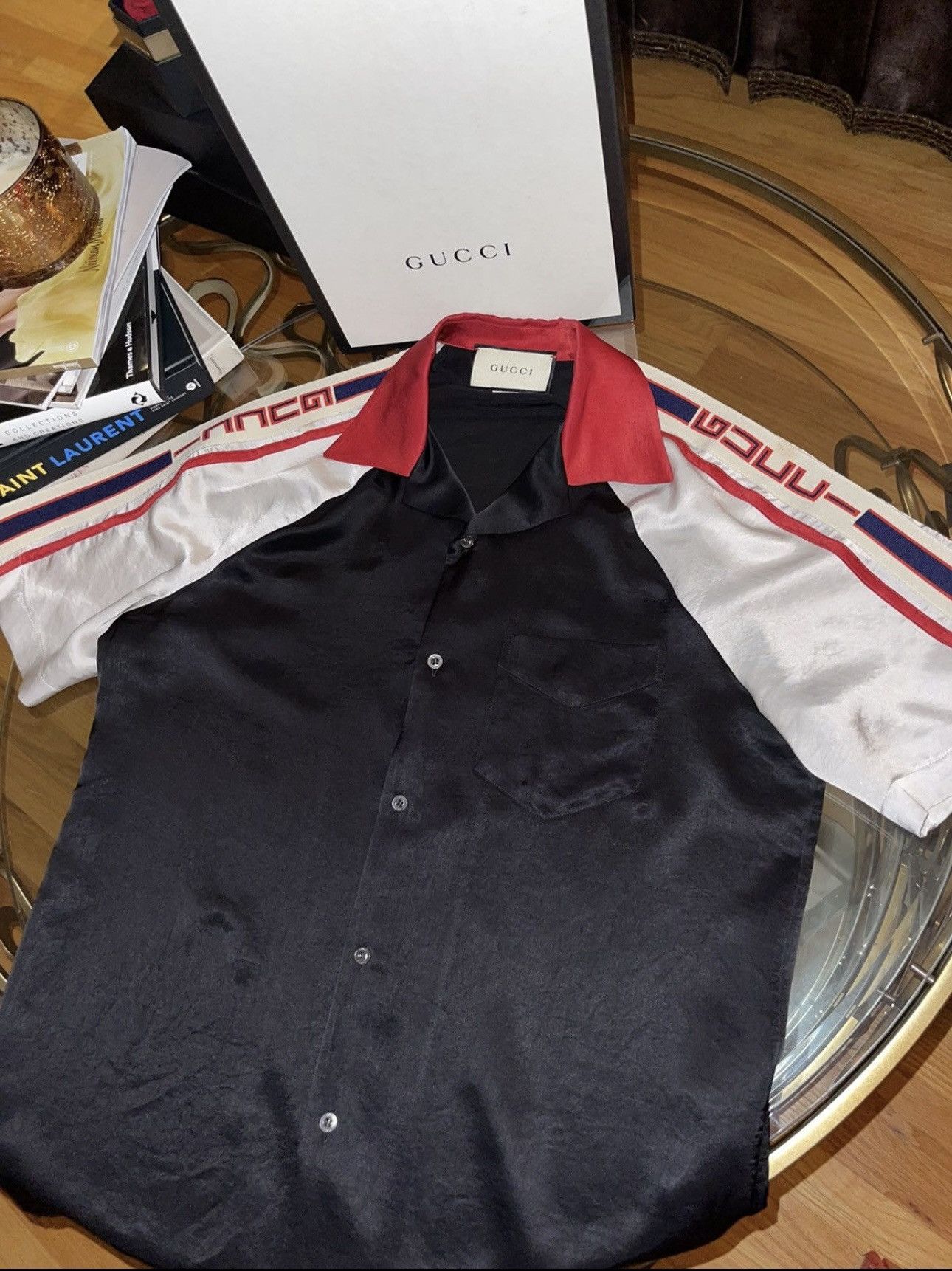 Gucci Gucci vintage bowling Shirt Size US L / EU 52-54 / 3 - 2 Thumbnail