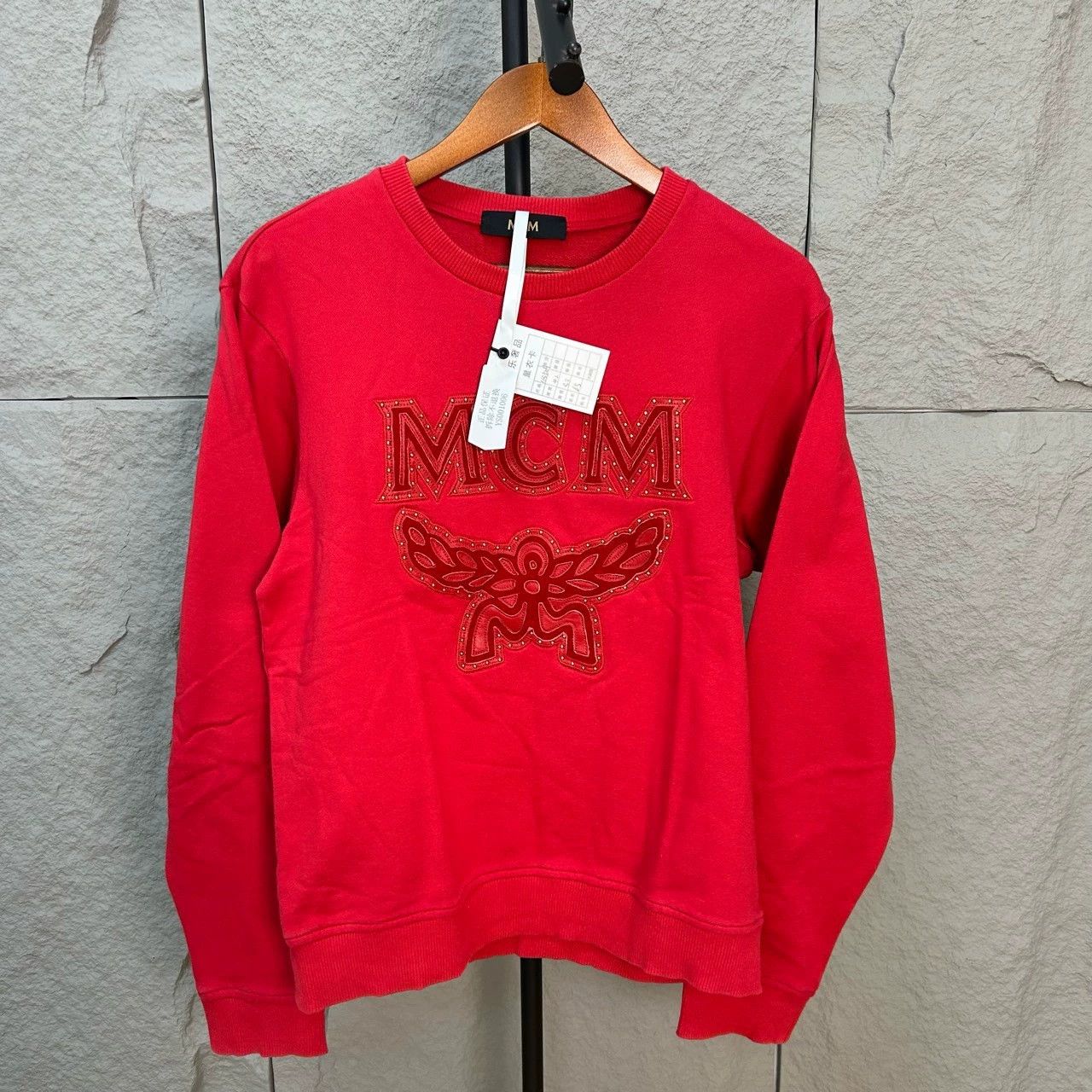MCM MCM Classic Red Sweatshirt Size 165 Size US M / EU 48-50 / 2 - 1 Thumbnail