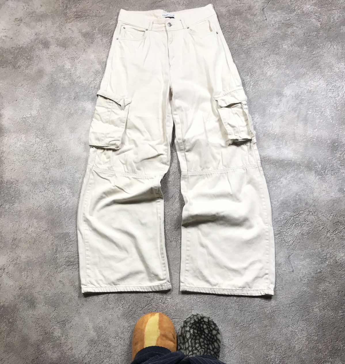 vintage cargo pants tactical bondage multipocket japan Y2K