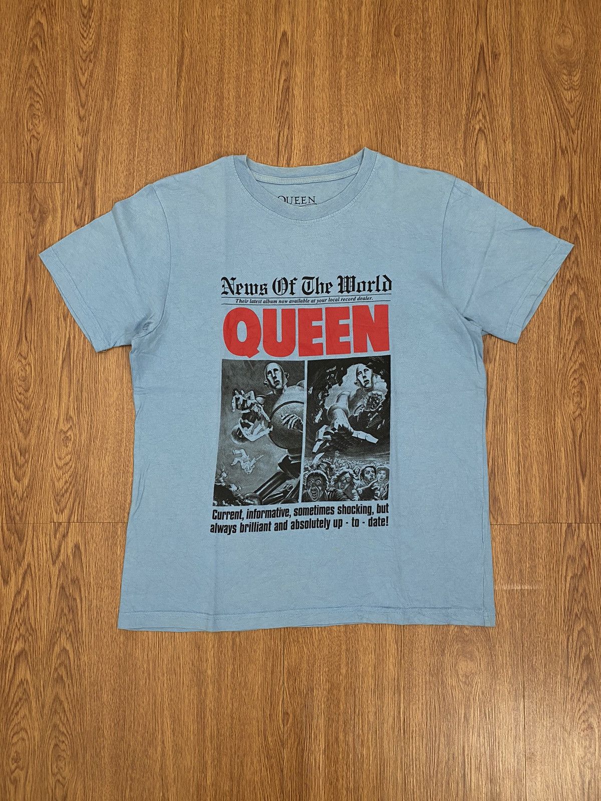 Band Tees × Vintage Queen official merch t-shirt Size US S / EU 44-46 / 1 - 1 Thumbnail