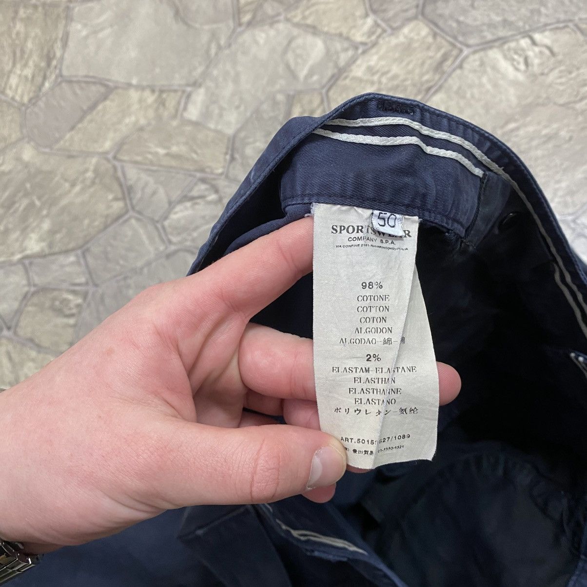 Stone Island Rare S.I. Denims Vintage Stone Island Jeans Denim Pants Size US 34 / EU 50 - 16 Thumbnail