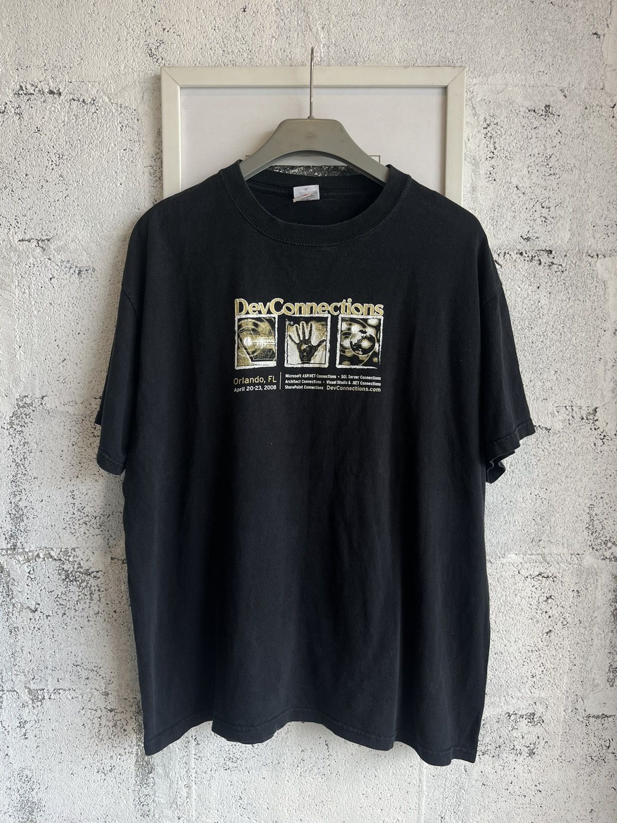 Microsoft × Vintage Vintage Microsoft Dev Connections festival 2008’s Tshirt Size US XL / EU 56 / 4 - 2 Thumbnail