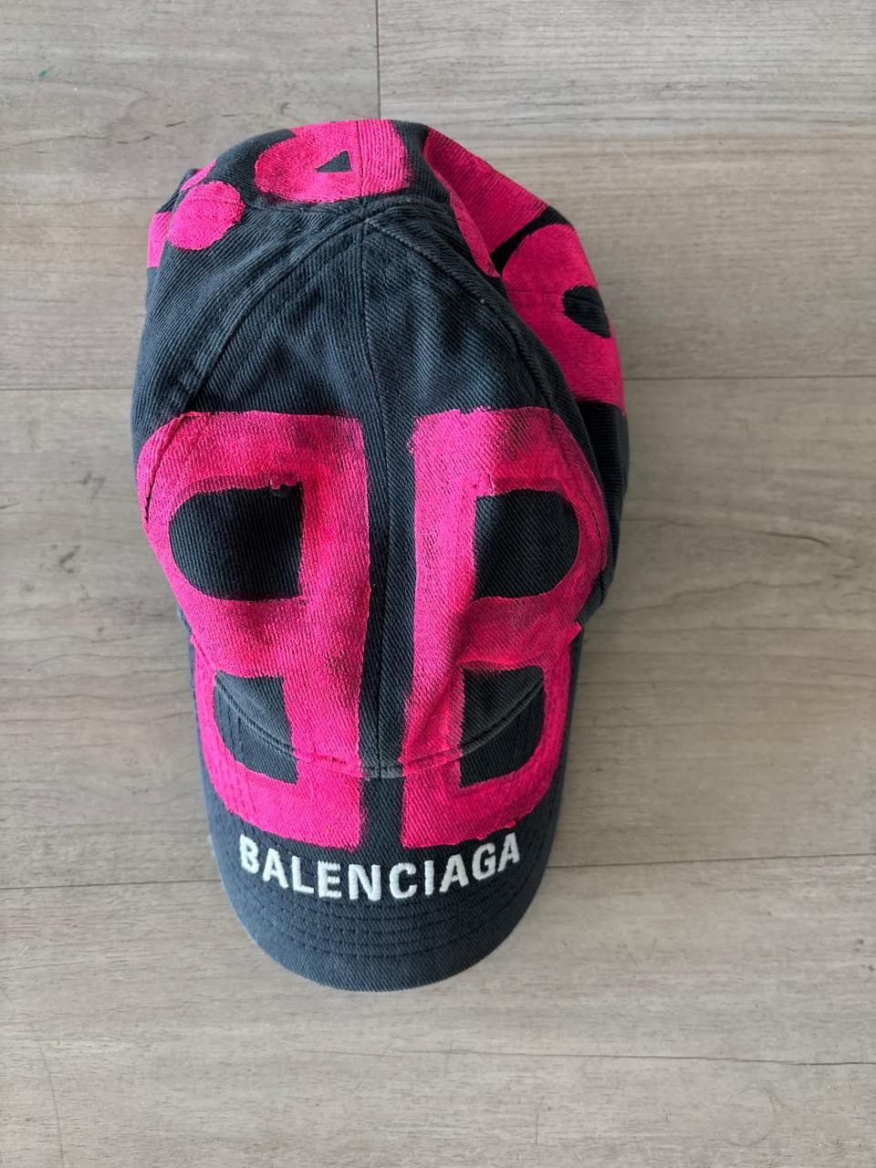 balenciaga bb sprayed cap L 付属品完備 Balenciaga BB Sprayed Cap