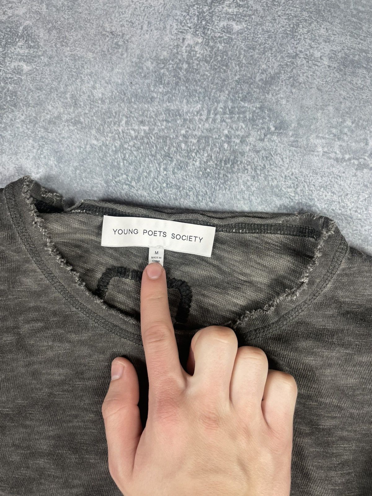 Japanese Brand Y2K longsleeve Young Poets Society Opium style streetwear Size US M / EU 48-50 / 2 - 5 Thumbnail