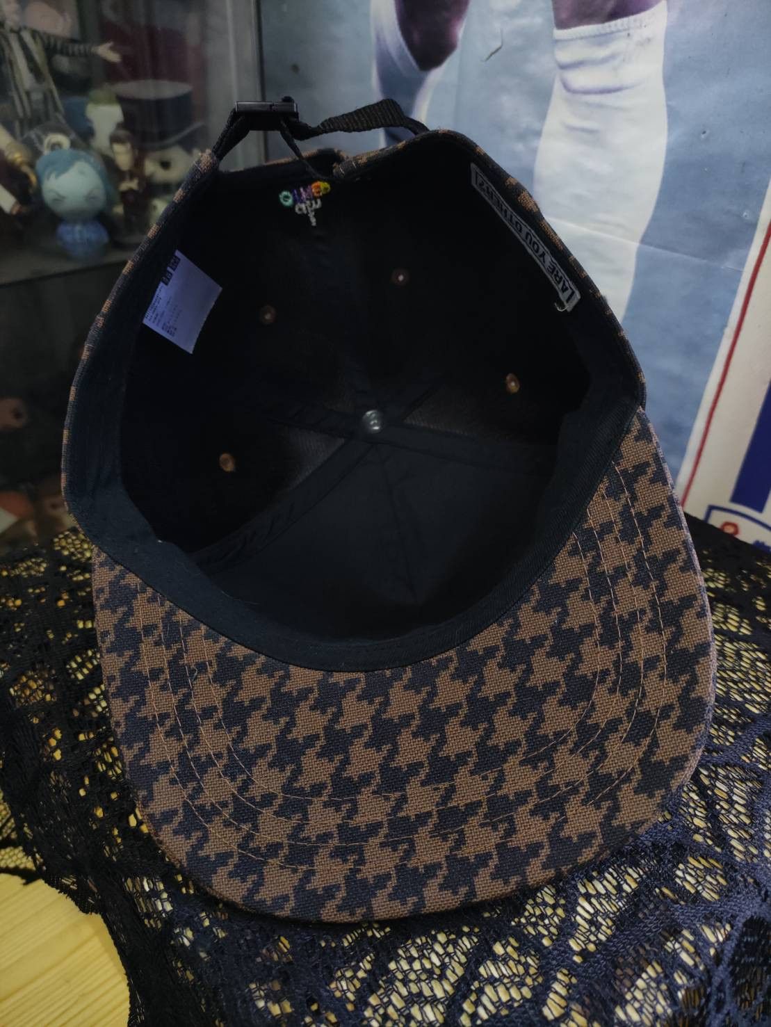 Pharrell i am OTHER Pharrell Williams Houndstooth Strapback Size ONE SIZE - 7 Thumbnail
