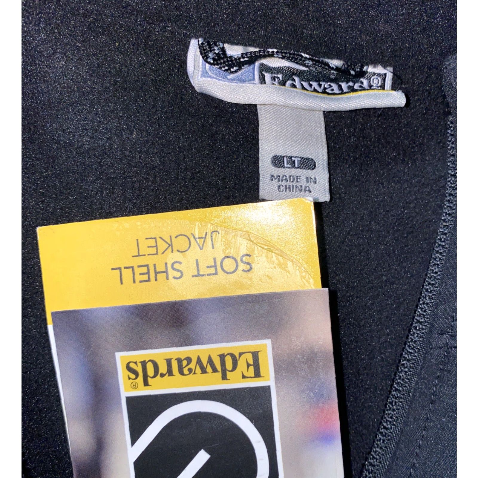 SKECHERS Edwards Skechers Jacket Mens L Tall Black Fleece Lined Softshell Full Zip NWT Toys? Size US L / EU 52-54 / 3 - 8 Thumbnail