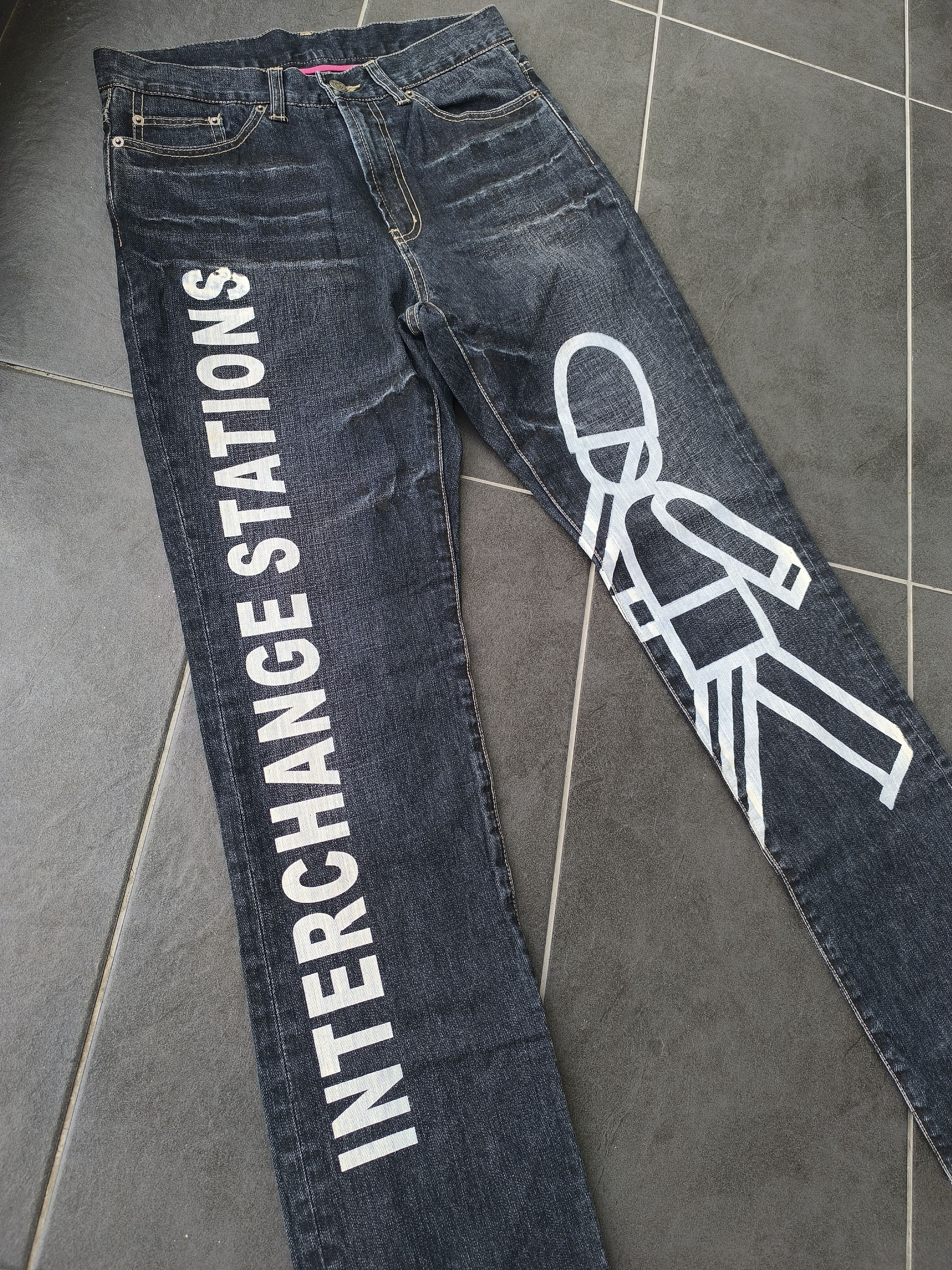 Japanese Brand × PPFM RARE PPFM PAINTED JEANS Size US 32 / EU 48 - 2 Thumbnail