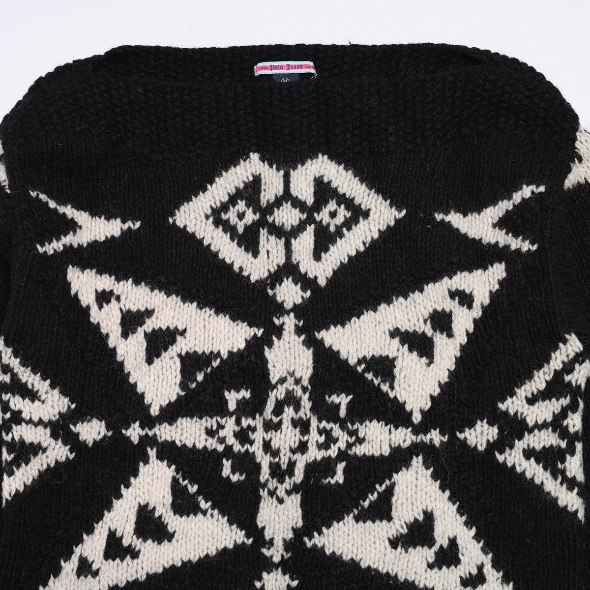 Polo Ralph Lauren Polo Ralph Lauren Wool Sweater Knit Aztec Snowflake Nordic Size M / US 6-8 / IT 42-44 - 3 Thumbnail