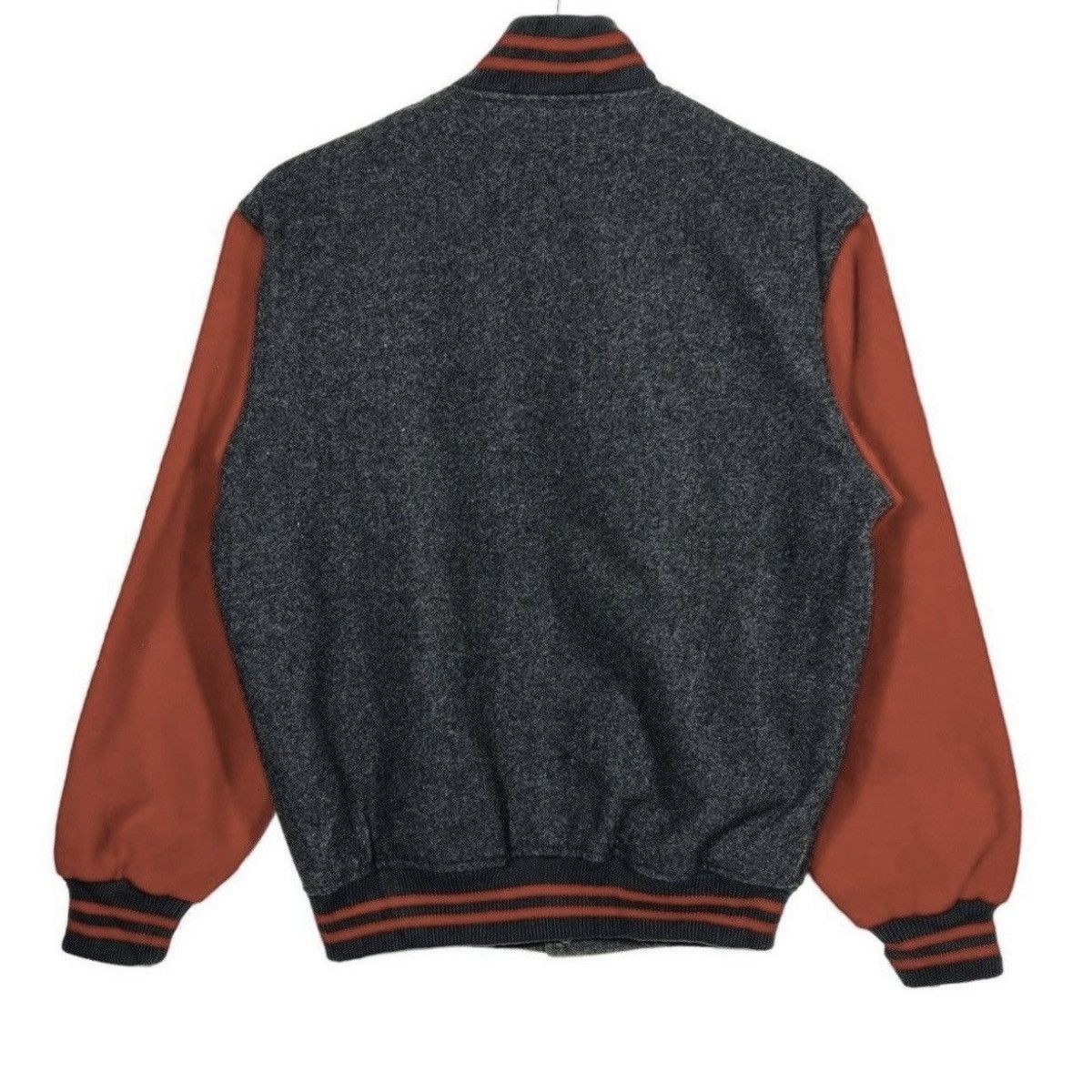 Lacoste Crocodile varsity jacket big logo embroidered wool Size US M / EU 48-50 / 2 - 2 Thumbnail