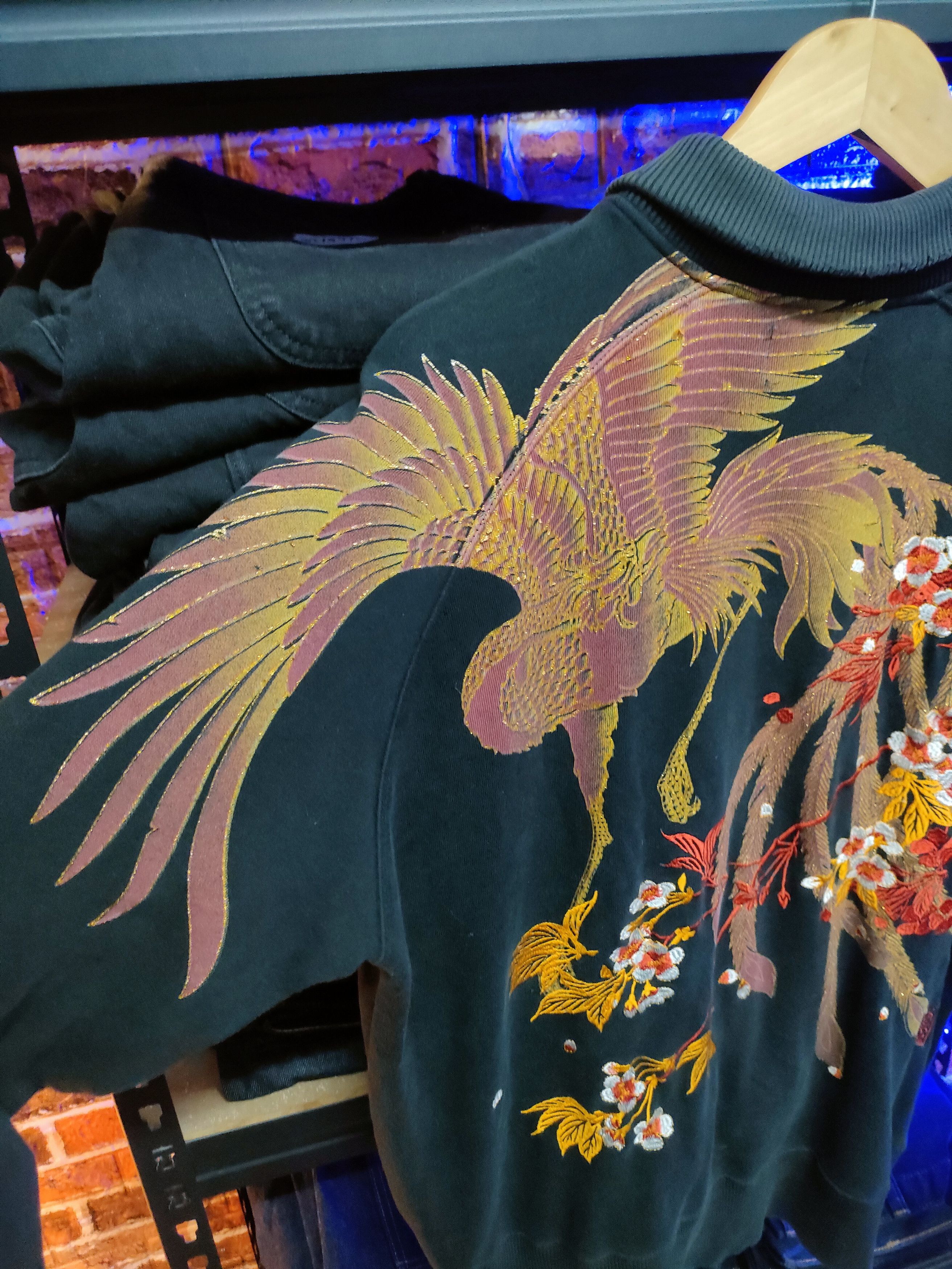 Japanese Brand Karakuri Phoenix Sweater Size US L / EU 52-54 / 3 - 4 Thumbnail