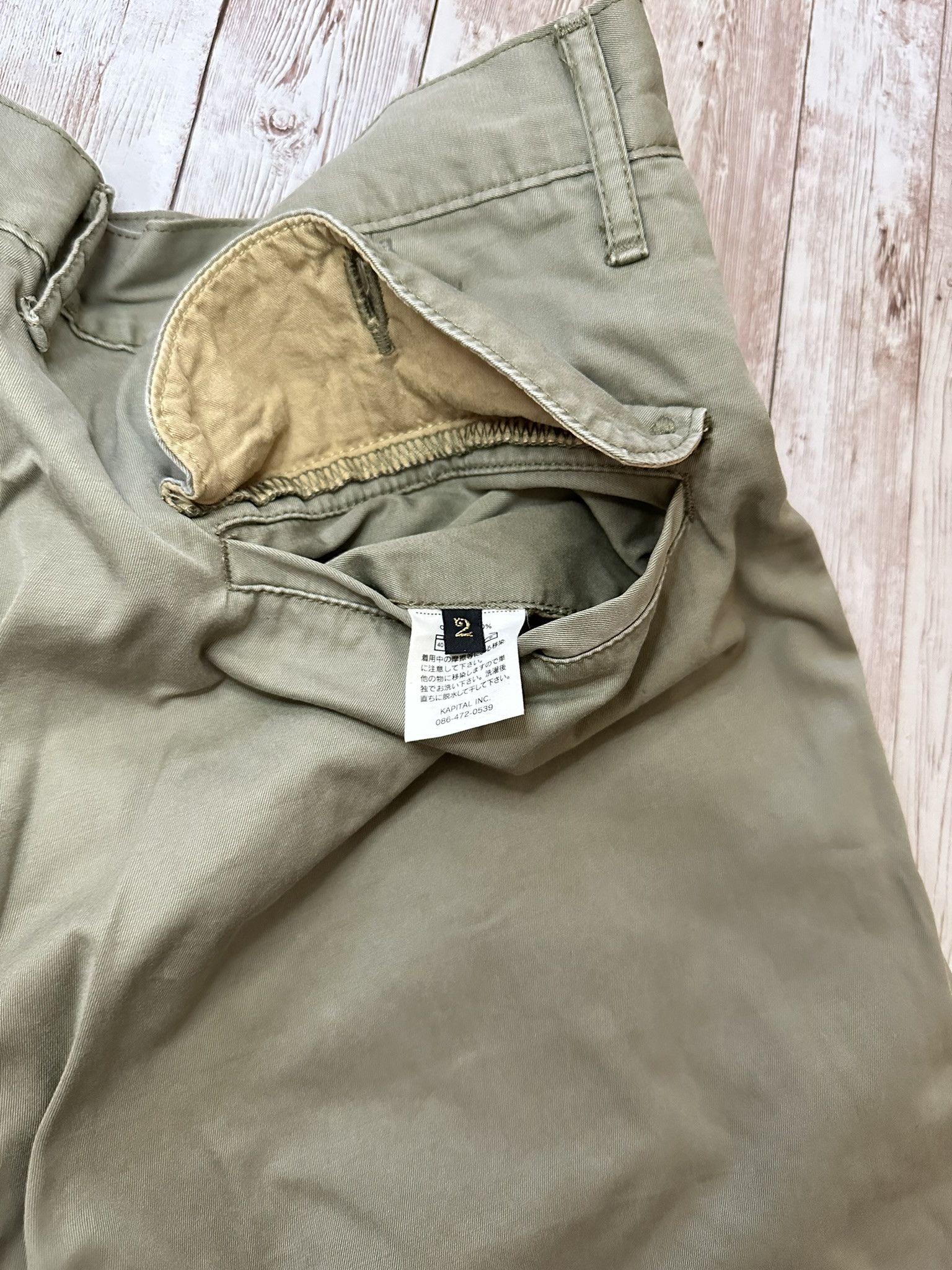 Kapital Chino Pants Size US 30 / EU 46 - 6 Thumbnail