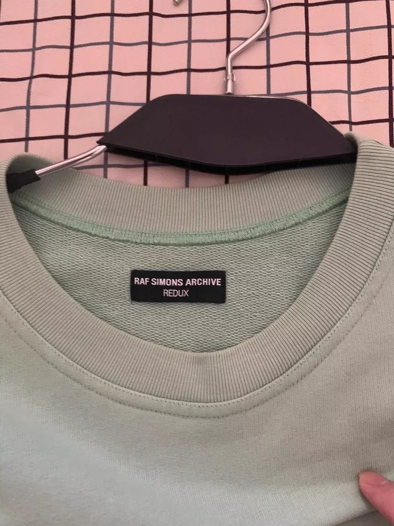 Raf Simons Raf simons Mint green sweatshirt Size US S / EU 44-46 / 1 - 2 Thumbnail