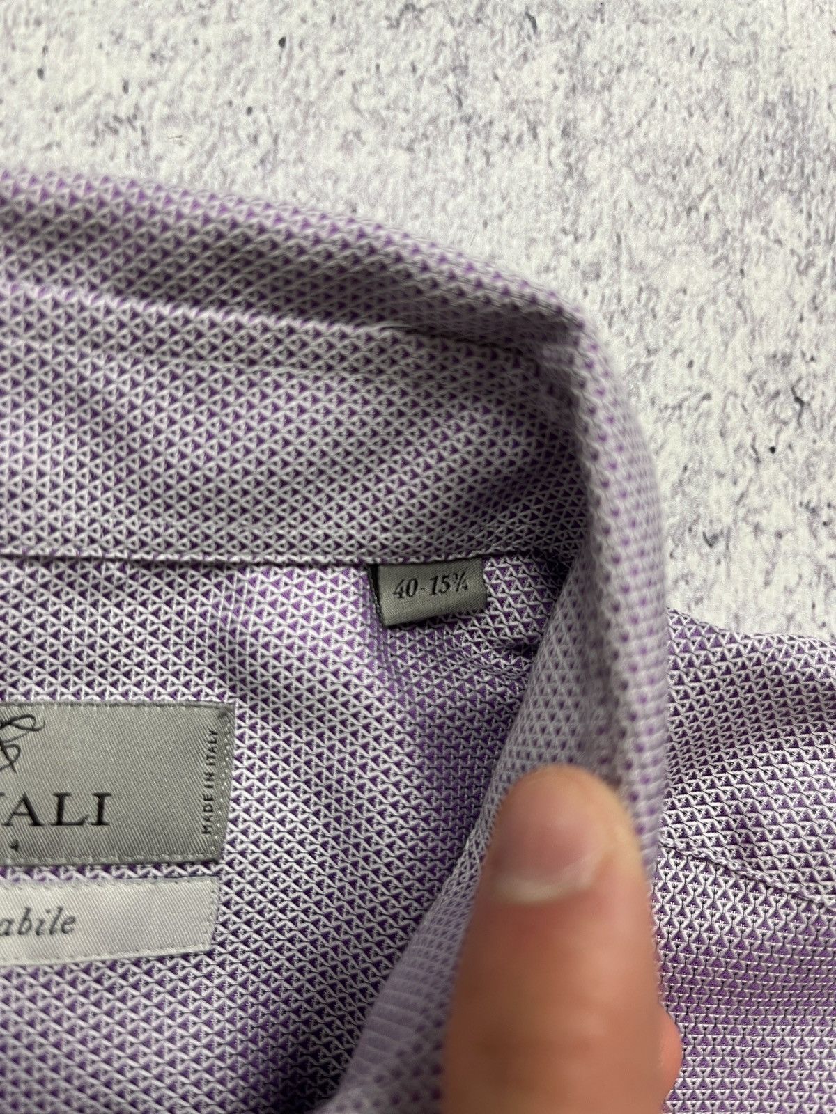 Canali Canali Impeccabile Cotton Men's Shirt Made in Italy Size US L / EU 52-54 / 3 - 10 Thumbnail