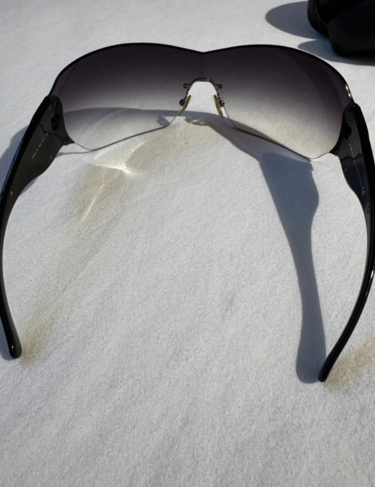 Prada Prada Sunglsasses Ski Logo Sport Shield Mask Vintage EX0256 Size ONE SIZE - 3 Thumbnail
