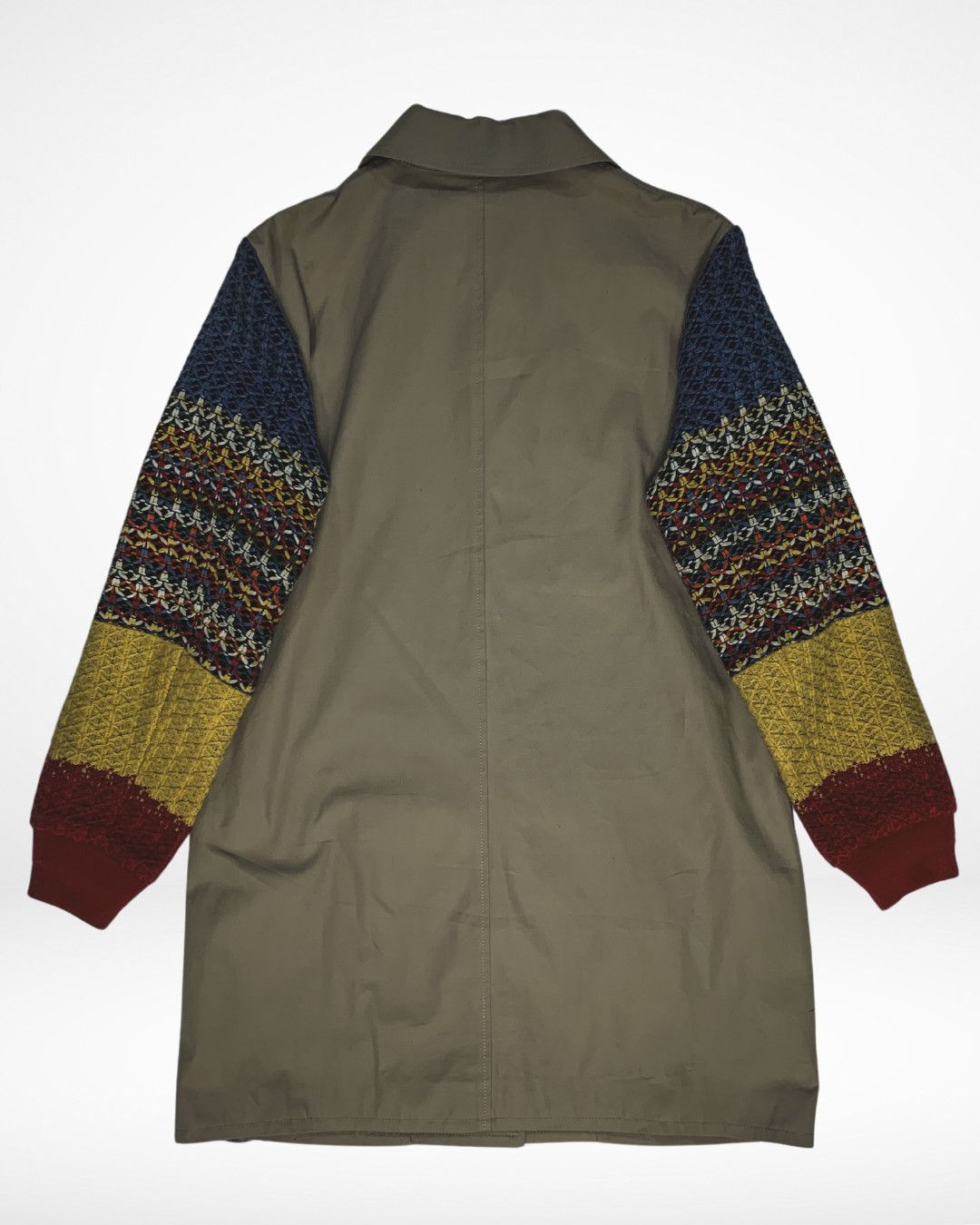 PHENOMENON S/S 14 Phenomenon Hybrid Knitted Trench Coat Jacket Size US S / EU 44-46 / 1 - 8 Thumbnail