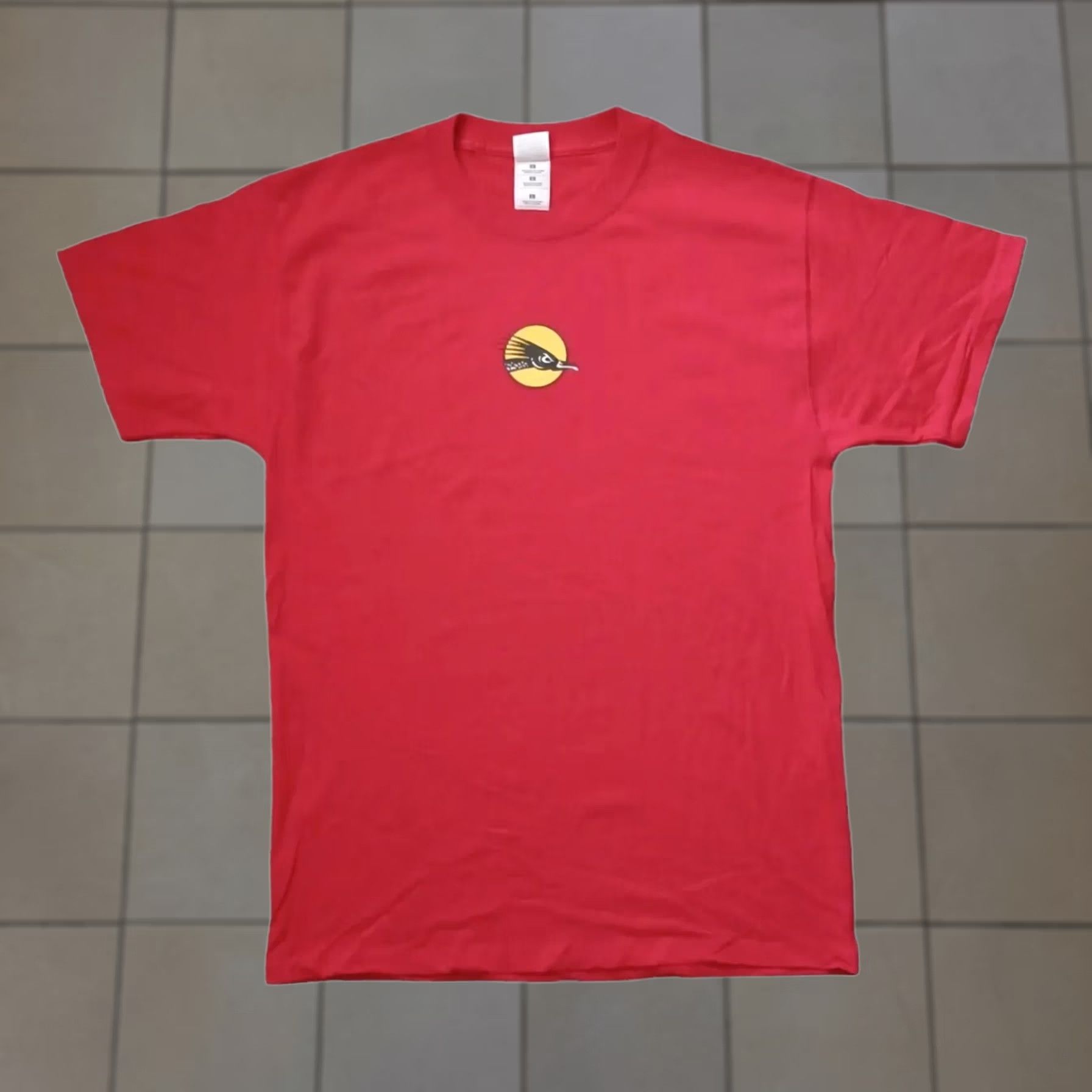 Fruit Of The Loom Clif Shot T Shirt Mens L Red The Natural Energy Gel Logo Two Sided Short Sleeve Shirt Men Red Nike Size US L / EU 52-54 / 3 - 1 Thumbnail