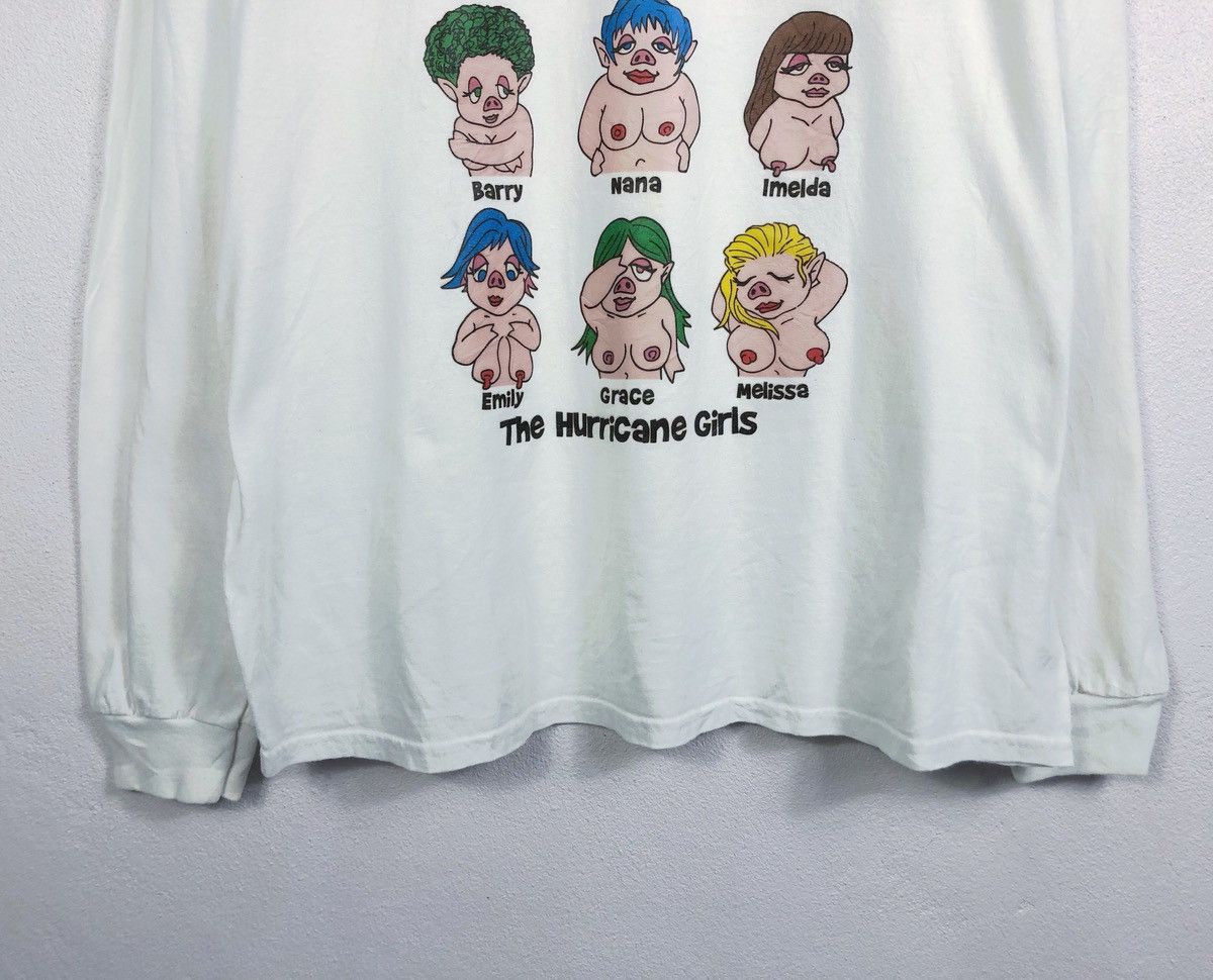 Other Rare Oink Oink The Hurricane Girls Pig Titties Boobs LS Tee Size US L / EU 52-54 / 3 - 4 Thumbnail