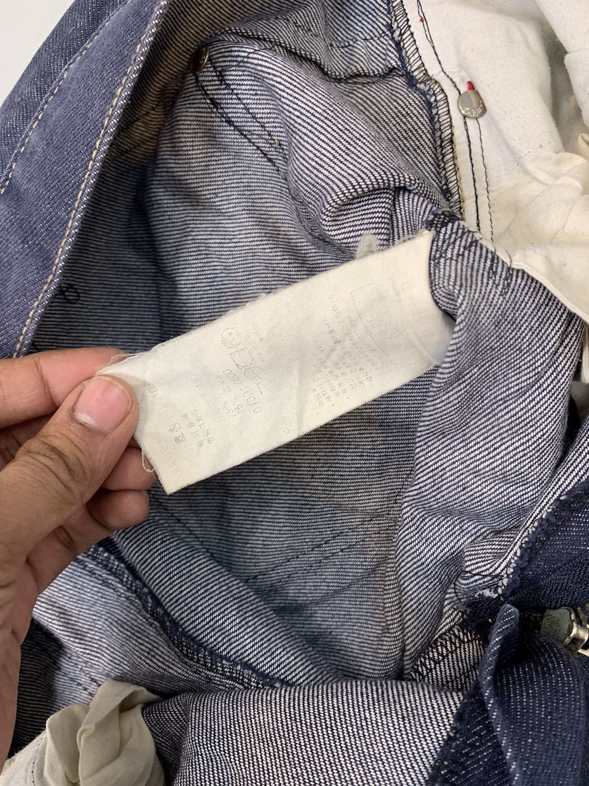 Levi's Vintage Levi’s engineer jeans denim Size US 34 / EU 50 - 9 Thumbnail