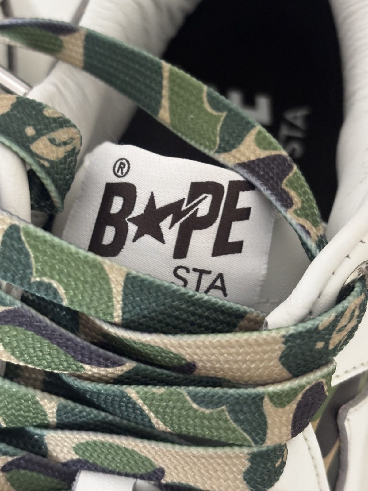 Bape Authentic ape bape abc camo bape sta Icon green 9 new Size US 9 / EU 42 - 6 Thumbnail