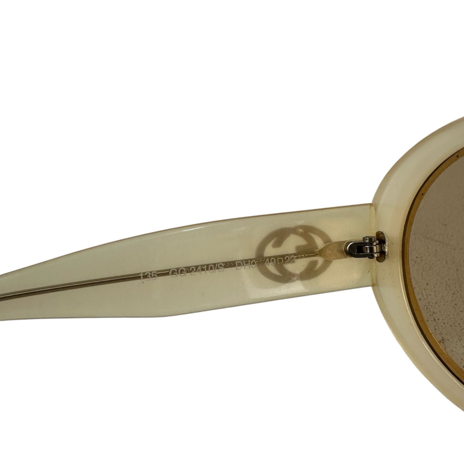 Gucci Gucci Pearlescent Sunglasses Size ONE SIZE - 9 Thumbnail