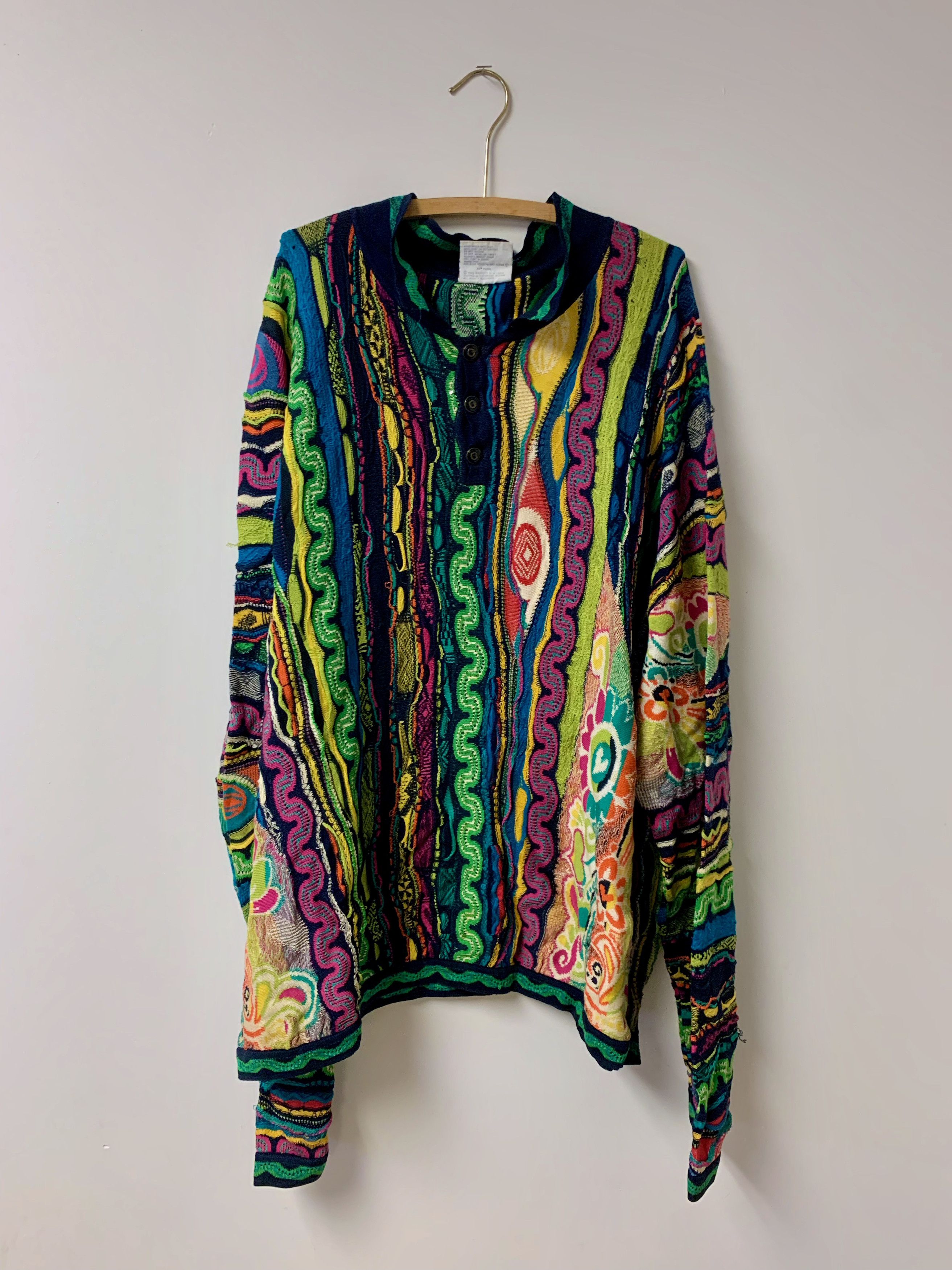 image of Vintage 90's Coogi Sweater, Men's (Size 2XL)