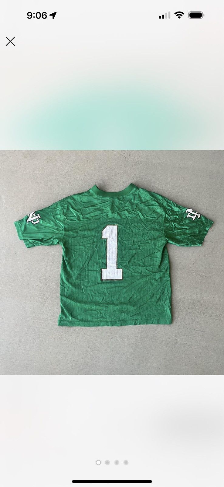 Adidas Vintage notre dame jersey size small. Good condition Size US S / EU 44-46 / 1 - 1 Thumbnail